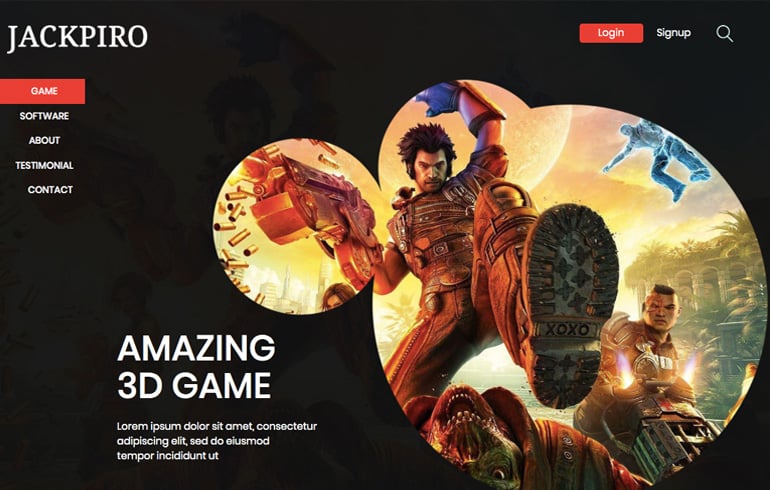 Video Game Awards Gaming Website Template » W3Layouts