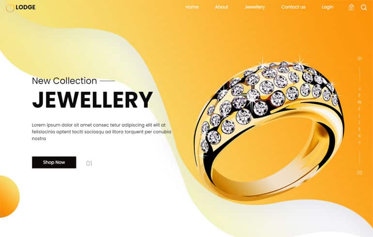 free templates for Jewellery business